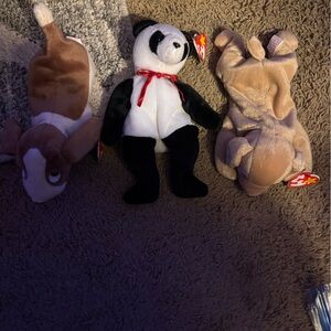 Beanie Babies Plush Toy Set
